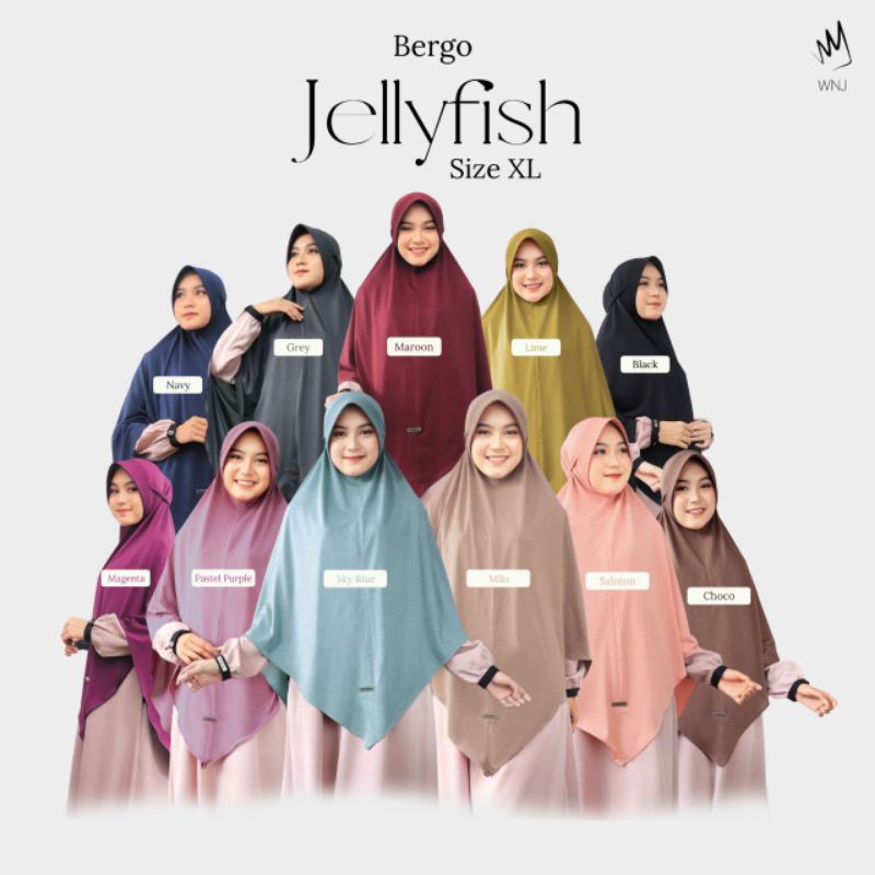 Bergo Jellyfish original wanoja/WNJ
