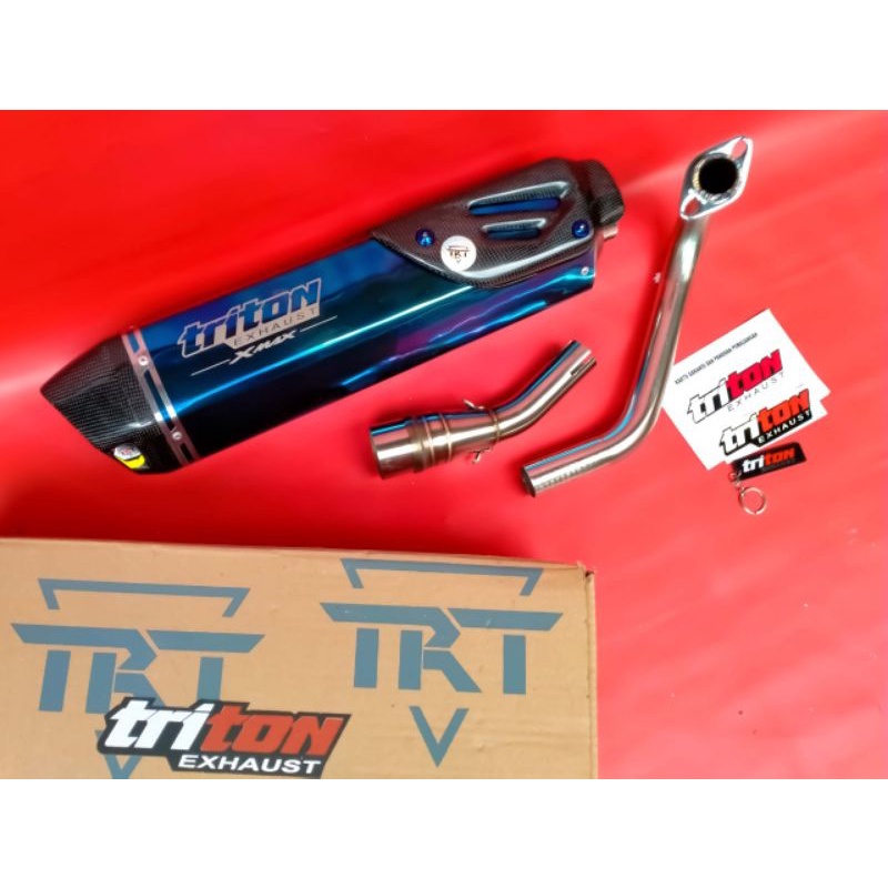 Jual Knalpot Racing Xmax Cc Original Triton Exhaust Type Neuro