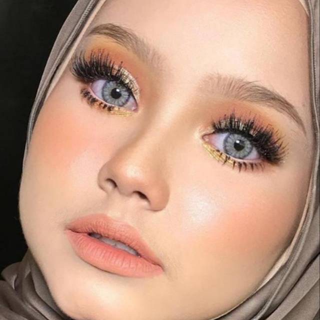 Softlens TERESA GRAY Dream Color 1 / Soflen Teresa Dreamcolor / Softlens Dreamcolor Kemasan Botol Kaca