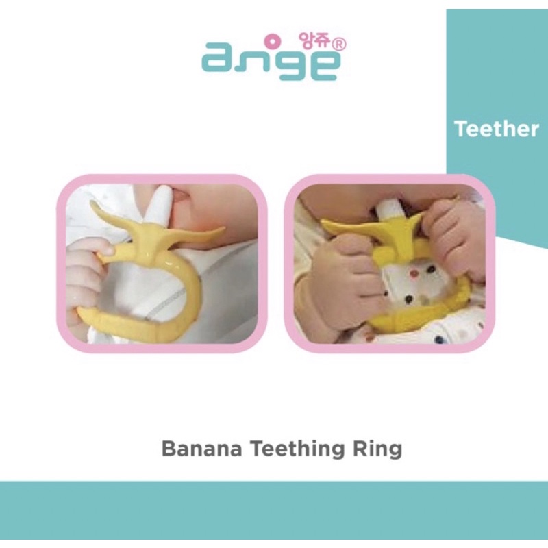 ANGE Teether with Clip And Case - Gigitan bayi