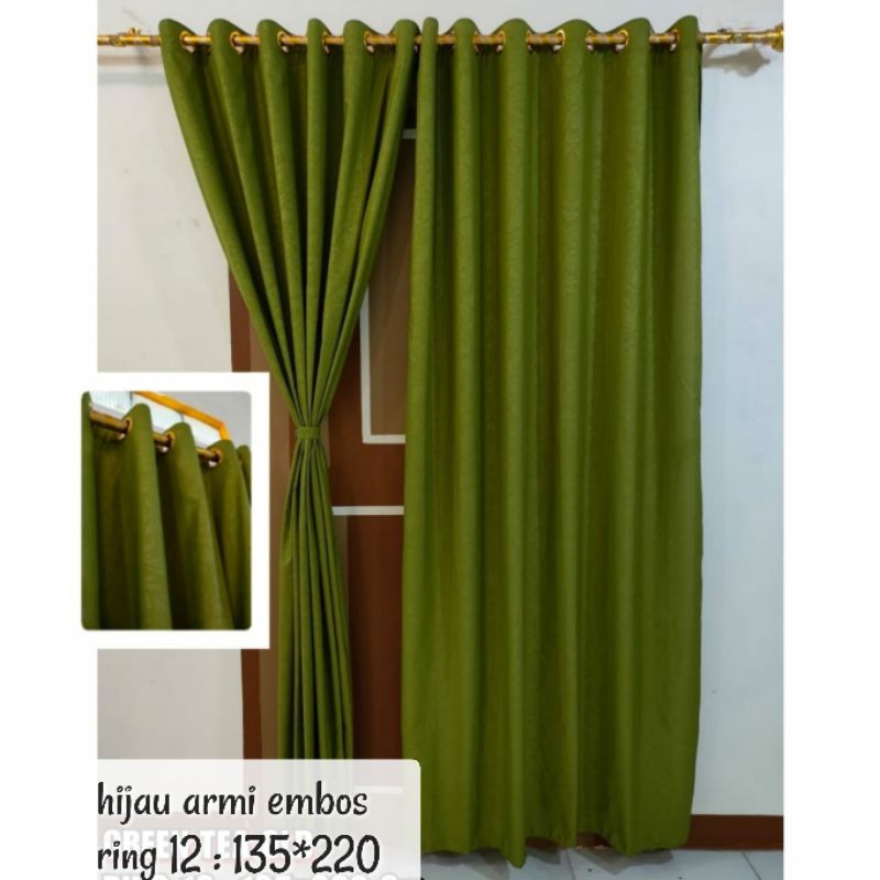 gorden smokering embos hijau Armi gorden ring 12 EMBOSS hijau invinity korden ring jumbo Green army