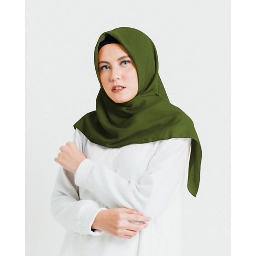 JILBAB SEGIEMPAT POLOS DAUKY HIJAB POLOS KERUDUNG SEGI EMPAT ATARIN SCARF