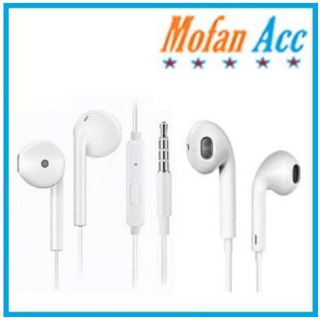 Headset Xiaomi MH133 Handsfree Earphone Redmi Earphones Hedset Oppo VIVO Realme Asus Putih Bagus