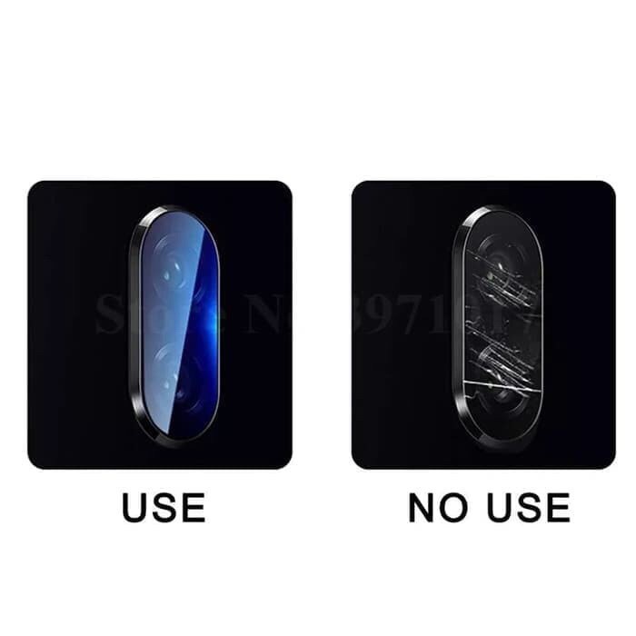 TEMPERED GLASS ANTI GORES KAMERA FULL BLACK OPPO RENO 5 - FA