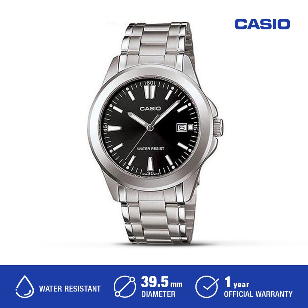 Casio Jam Tangan Pria MTP-1215A-1A2DF