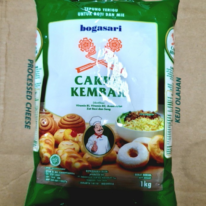 

tepung terigu cakra kembar premium 1kg - Cakra premium