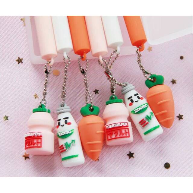 

Pulpen Gel Bandul Wortel dan Botol