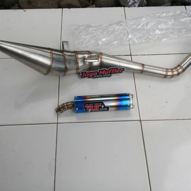 KNALPOT FIZR R9 BLUFIRE