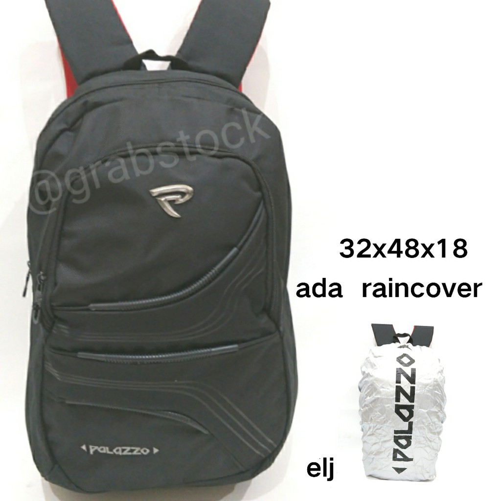 PROMO Palazzo Tas Ransel Laptop Plus Raincover 6 model