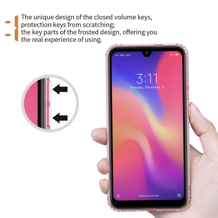 Case XIAOMI Mi Play  Softcase Transparan TPU Original