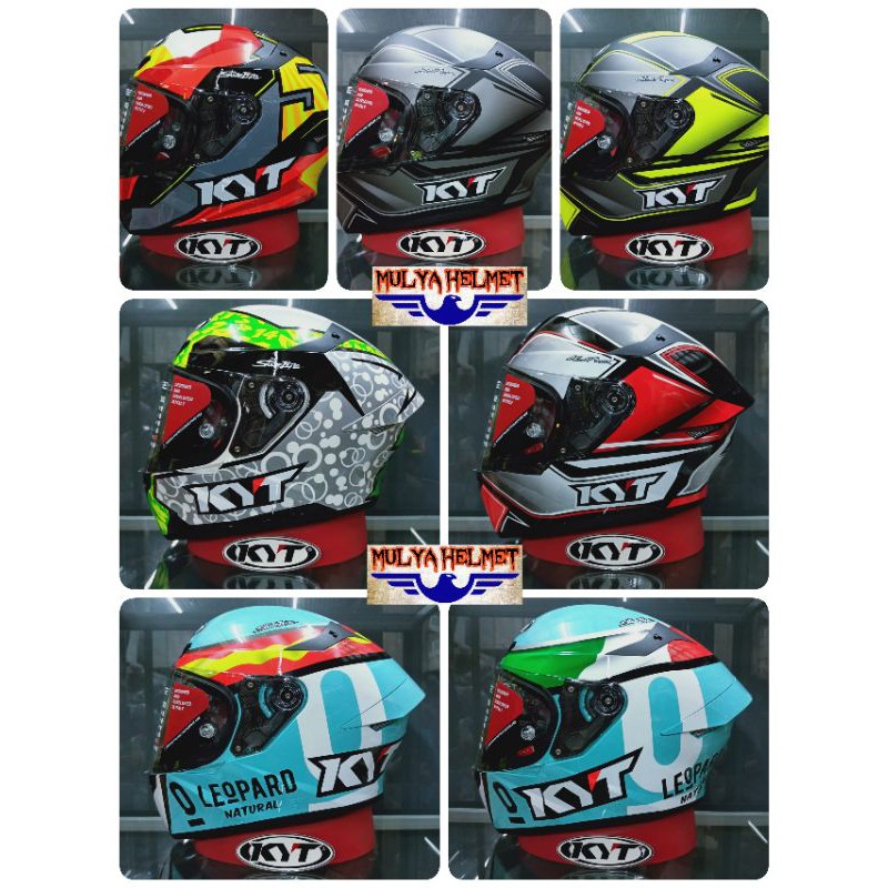 HELM KYT TT-COURSE JAUME MASIA/LEOPARD RACING