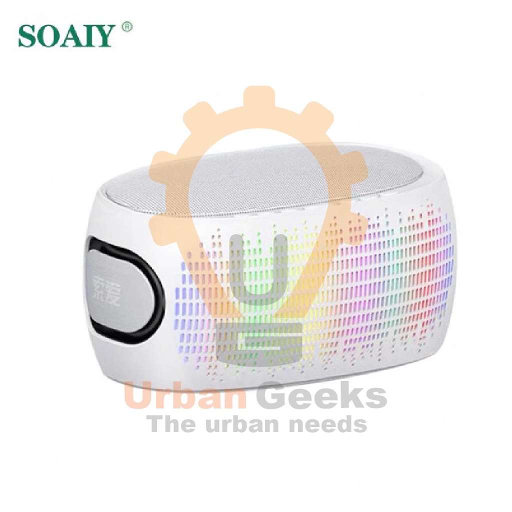 Bluetooth Speaker Subwoofer Colored Lights Flash Mini Speaker SOAIY K1