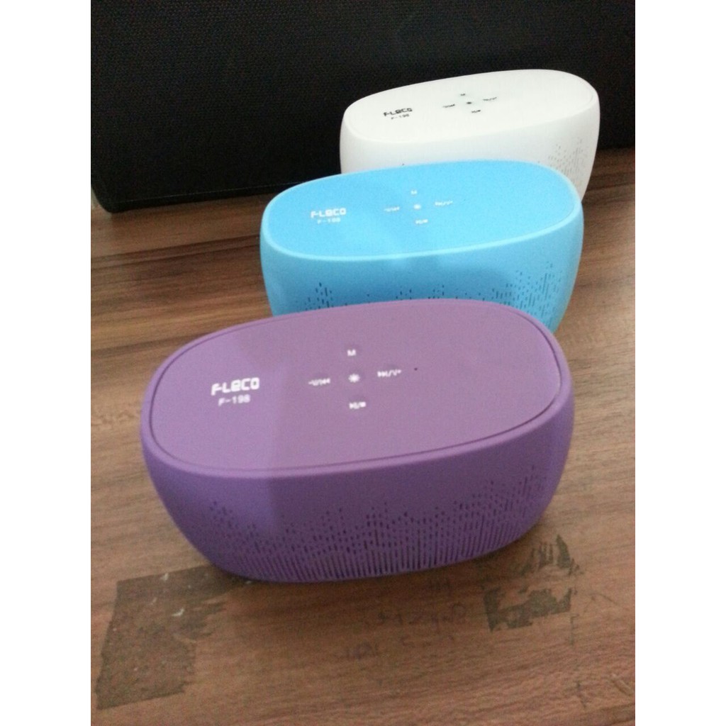 SPEAKER BLUETOOTH Fleco Mp3 player LED Menari F-198 | USB + AUX