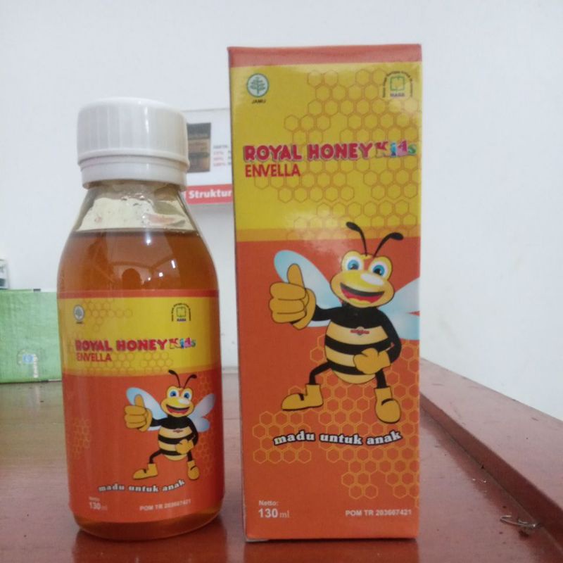 

Royal Honey Kids Envella Madu Khusus Anak Penambah Nafsu Makan Original Nasa