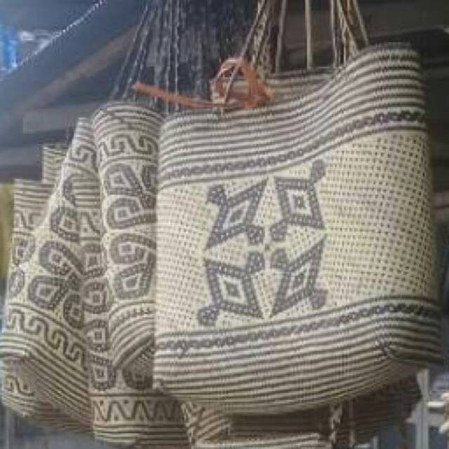 Rattan Bag / Tas Rotan / Rambat / Anjat Motif besar