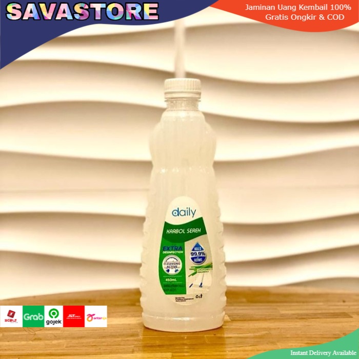 PROMO BELI 1 GRATIS 1  KARBOL SEREH - SABUN CUCI PIRING 450ml