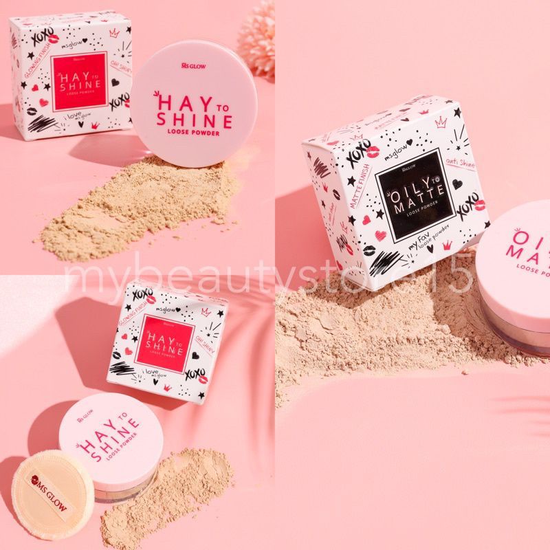 MS GLOW LOOSE POWDER MS GLOW BEDAK TABUR MS GLOW ORIGINAL