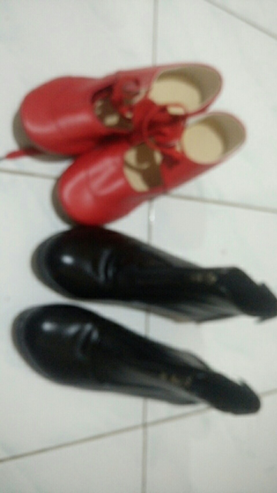 Sepatu Line Dance Wanita Oxford Tali