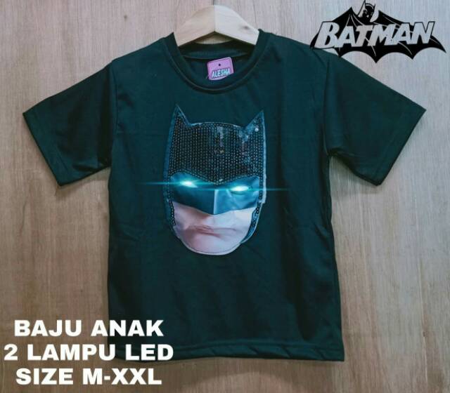 Rully68_kaos Anak bergambar mulai m- xxl Batman