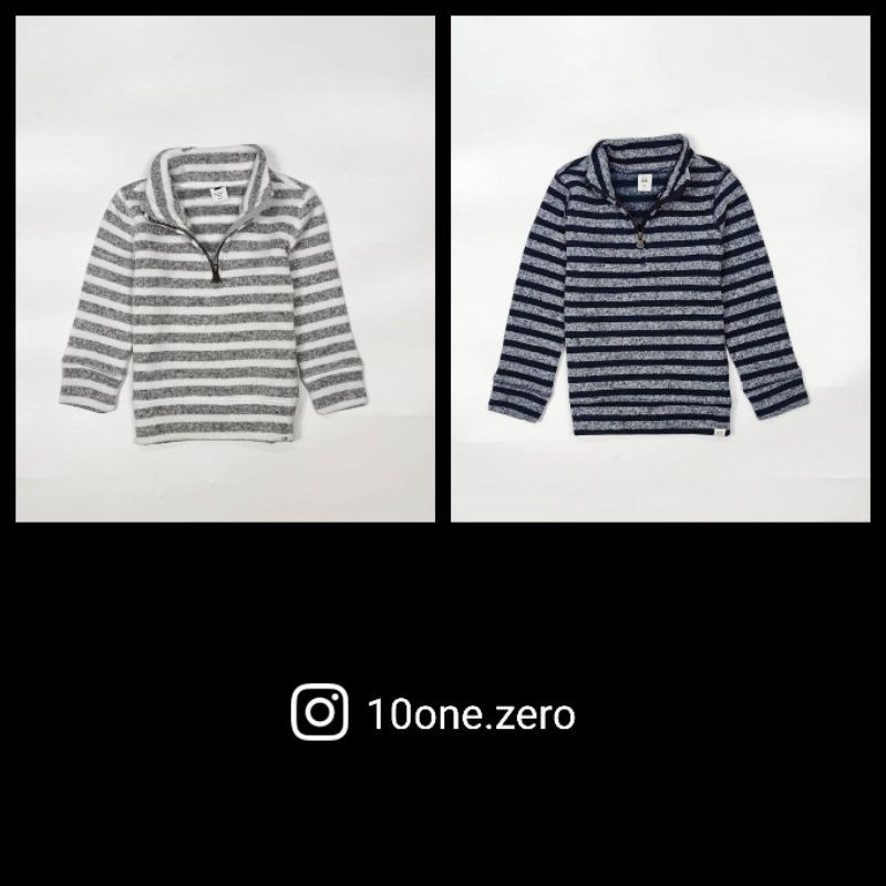 GAP Halfzip Sweater Kids | GAP Sweater Anak Salur