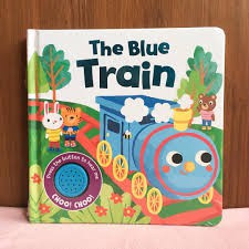 the blue train sound book