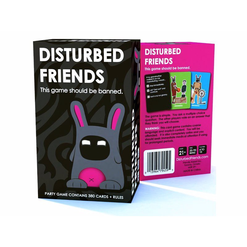 disturbed friends base game (4 to 10 players) board game origin