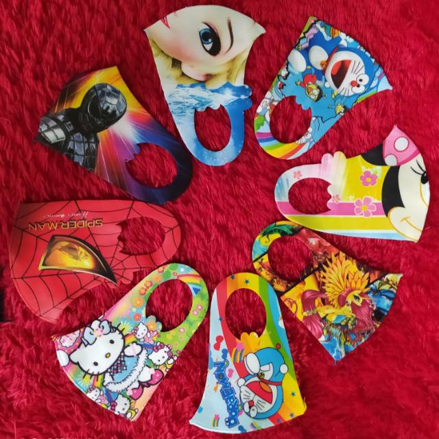 Masker Scuba Karakter Anak Free Plastik