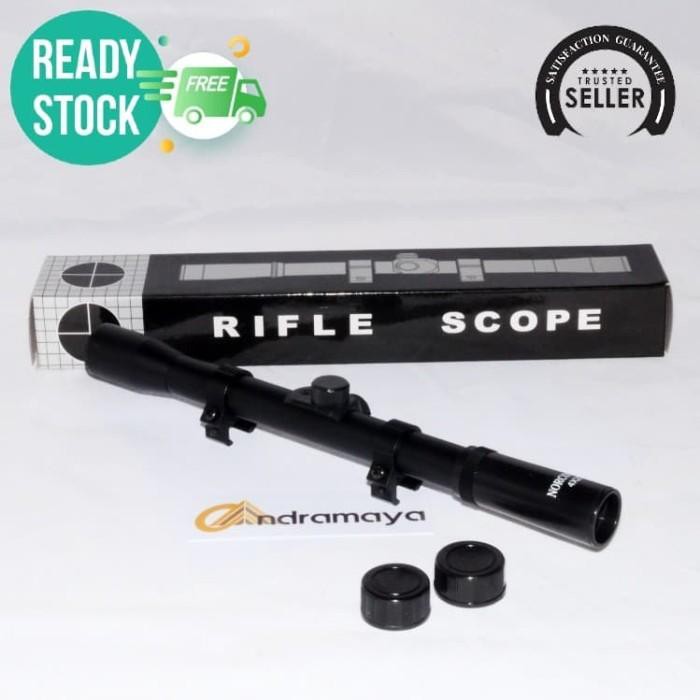 grosir  Riffle Scope Telescope teropong Teleskop Norconia 4x20 Berkualitas