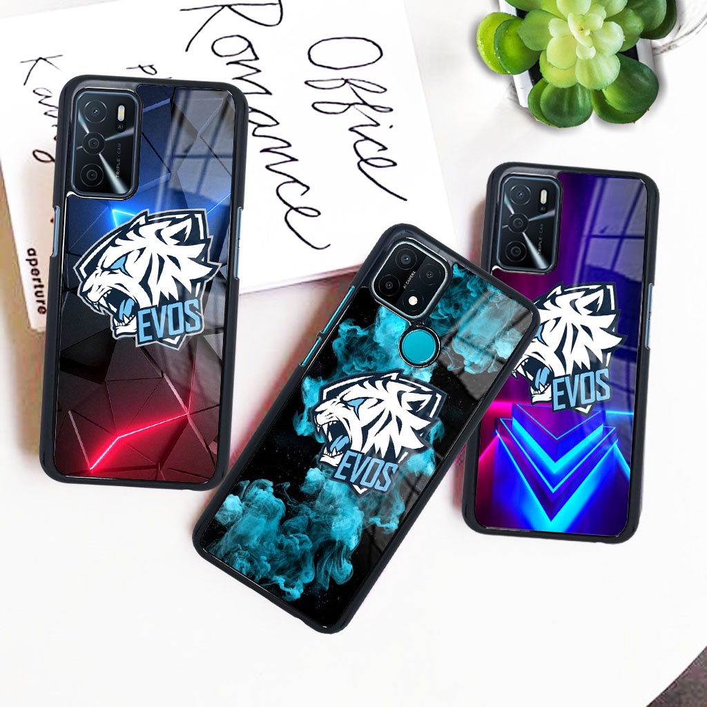 (OP12) Case Glossy Oppo A15 A15S A16 A31 A53 A54 A3S A5S A7 A12 A91 A92 - Casing Hp Evos