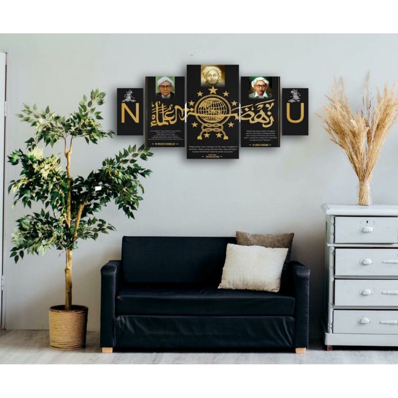 Hiasan Dinding 3D Musholla/Ruang Tamu