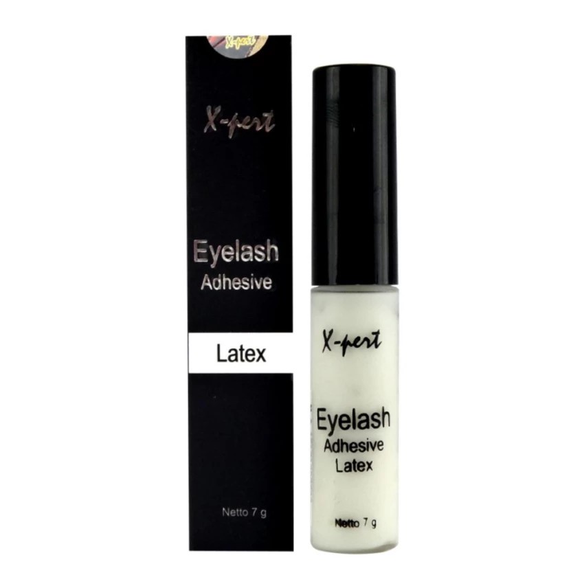 X-pert Eyelash Adhesive Latex white (Lem Bulu Mata) 7g