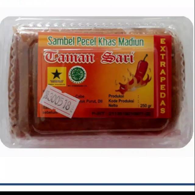 

Sambal pecel Taman Sari khas Madiun