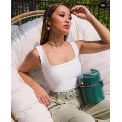 Paket kurve AB Bodysuit dan Imelda Tank white