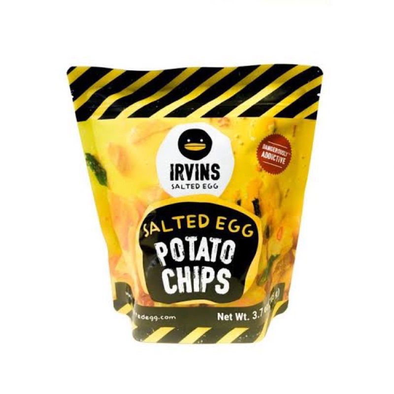 

IRVINS SALTED EGG POTATO CHIP SMALL 30 G