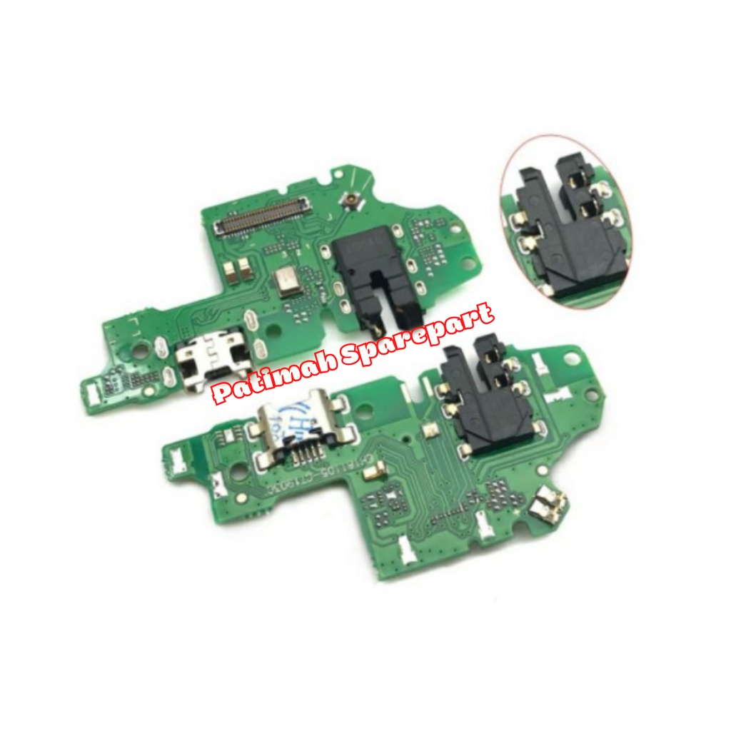 Pcb Board Usb Konektor Cas Connector Charger Papan Huawei Honor 10 Lite
