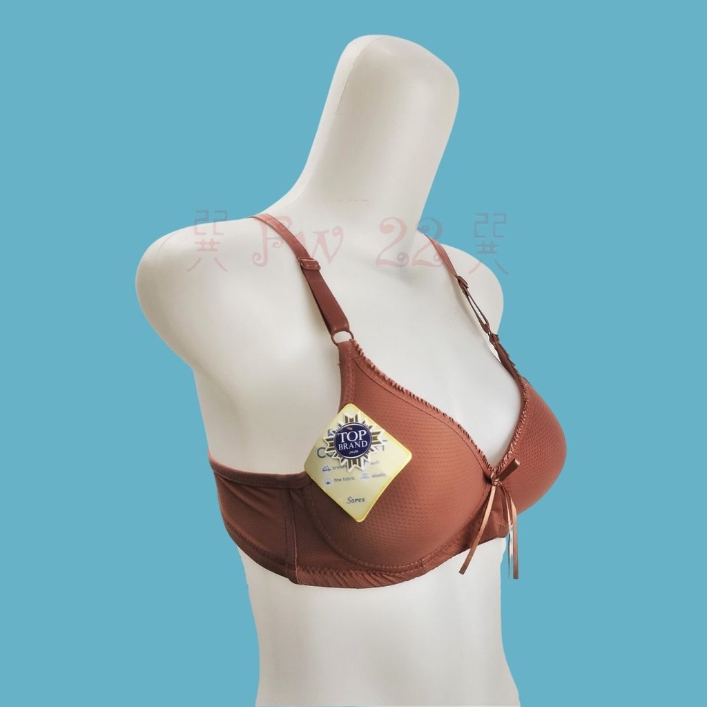 Bra Tanpa Kawat Sorex 9850 Bra Busa Tipis Super Soft yang Lembut dan Nyaman