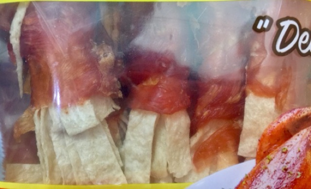 FISH STRIP WRAPPED BY CHICKEN JERKY 50g x 2