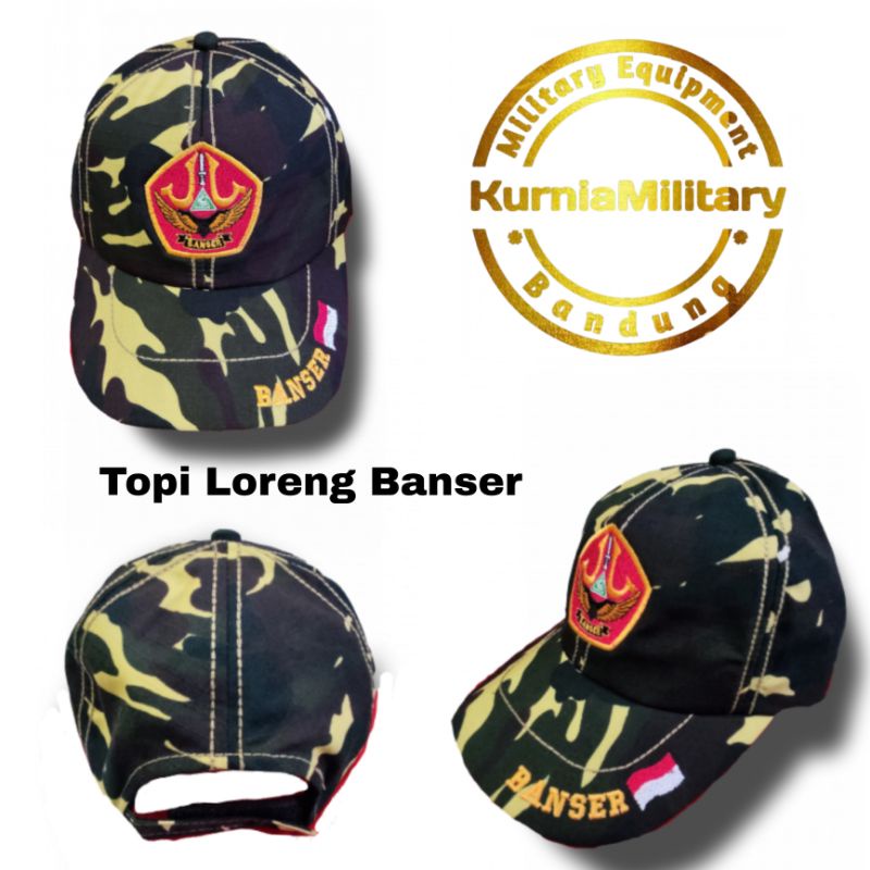 TOPI LORENG BANSER/TOPI LORENG LOGO BANSER