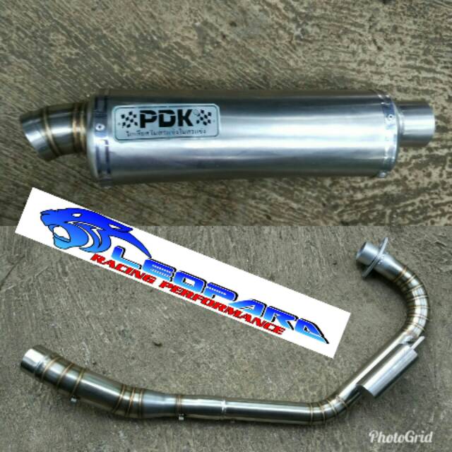 Knalpot Racing pdk oval Tiger GL CB megapro vixion