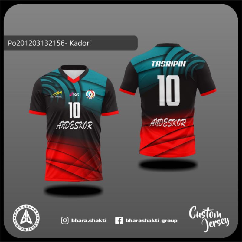 jersey volley satuan