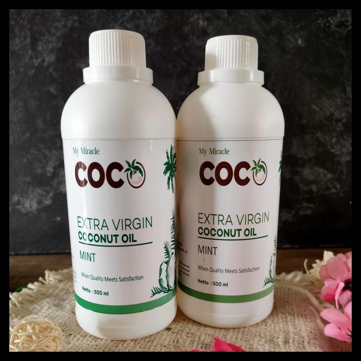 

DISKON TERBATAS !!! VCO MIRACLE COCO RASA MINT 500ML TERLARIS