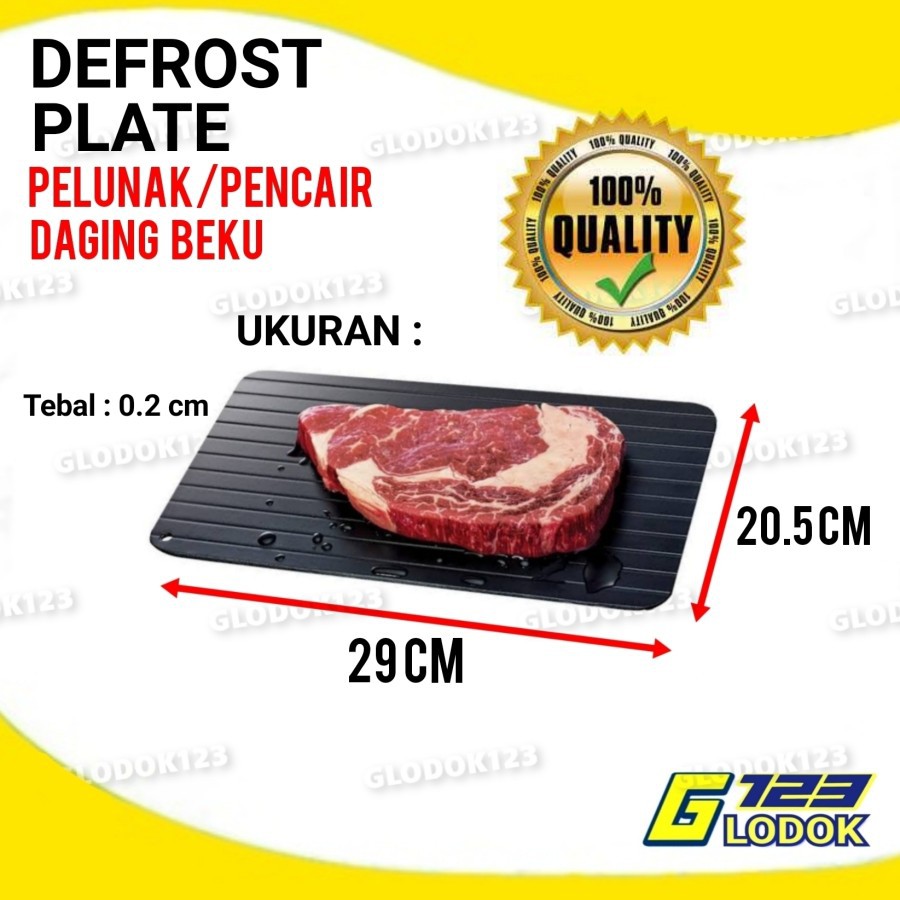 Defrost Plate Pelunak / Pencair Daging Beku