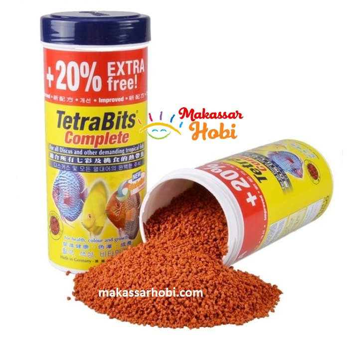 TETRA BITS Complete 93g Makanan Ikan Tetrabits Tetrabit Bit 93 gr gram