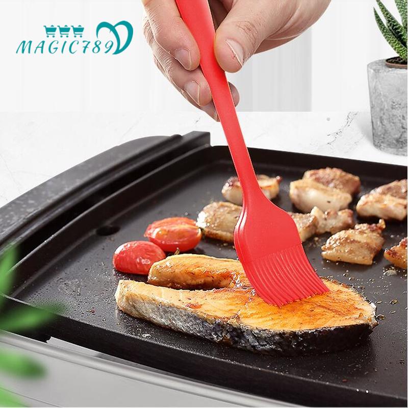 Magic789 Eco-friendly Kitchen Soft Silicone BBQ Baking Brush