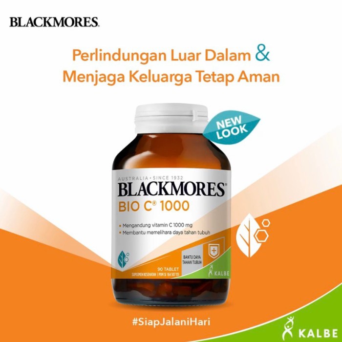 Harga Blackmores Bio C 1000mg 90 Tablets Terbaru Agustus 21 Biggo Indonesia