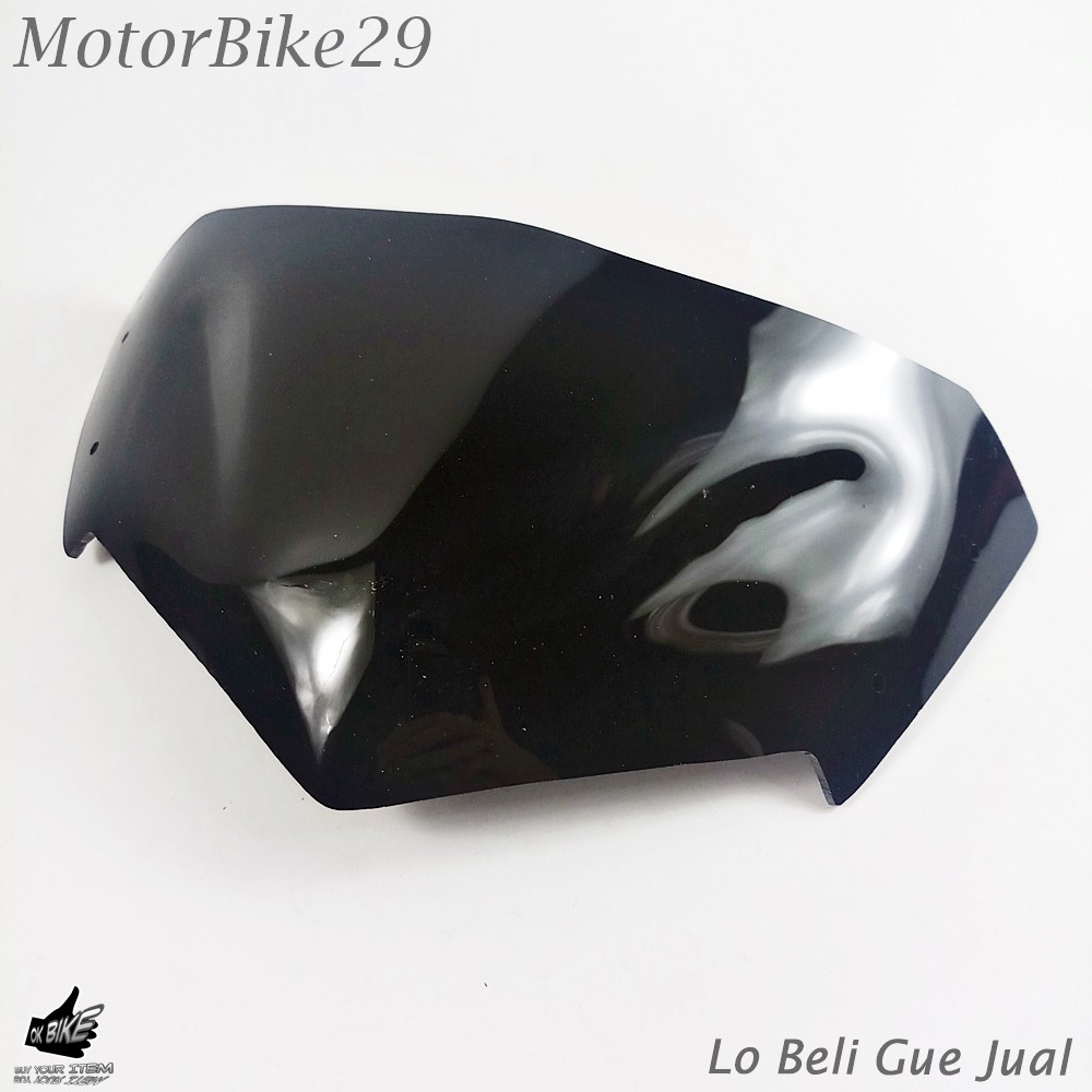 Visor Vega R New Windshield Hitam Pelindung Batok Motor