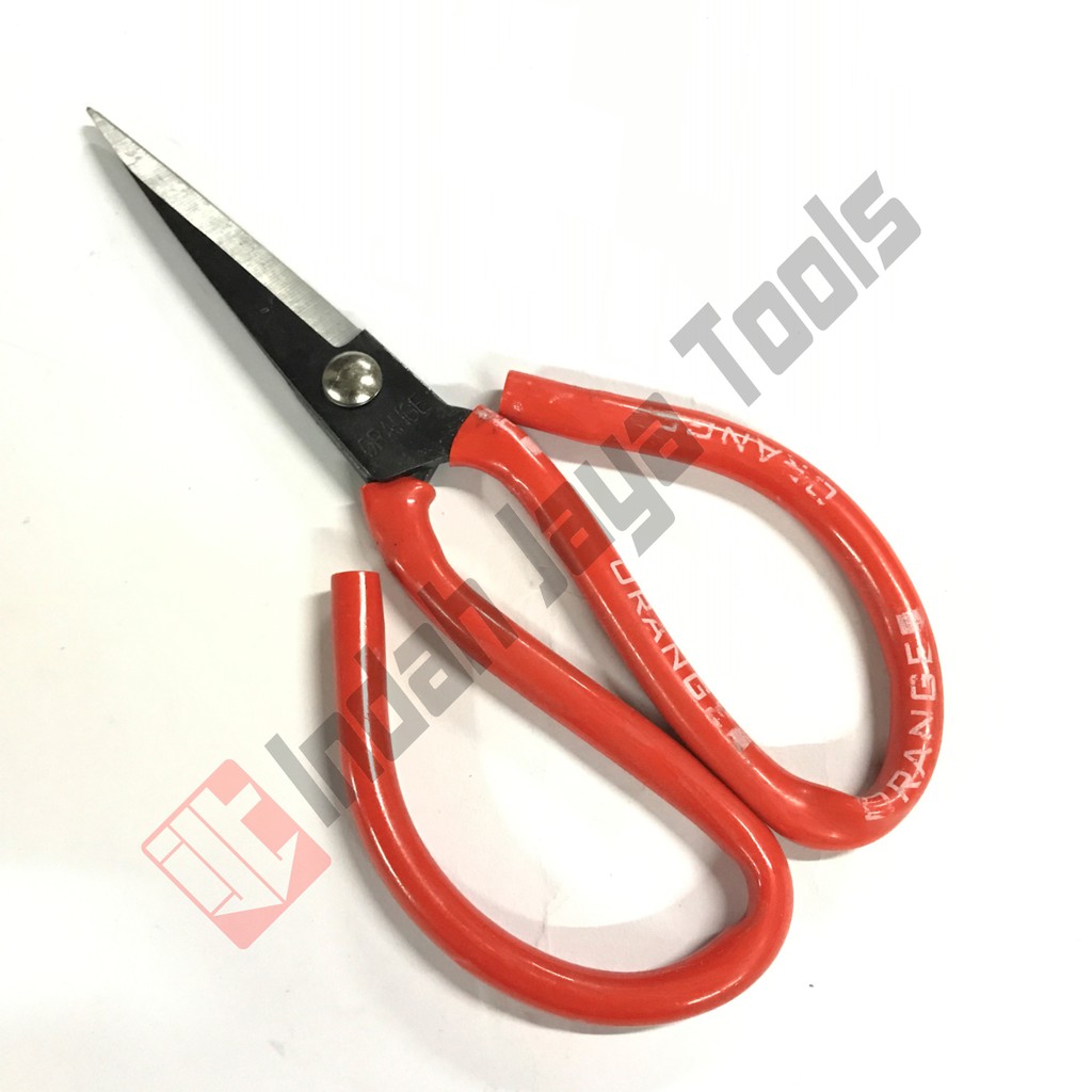 ORANGE Gunting Kodok 8 Inch - Gunting Bahan Kain Tailor Scissors