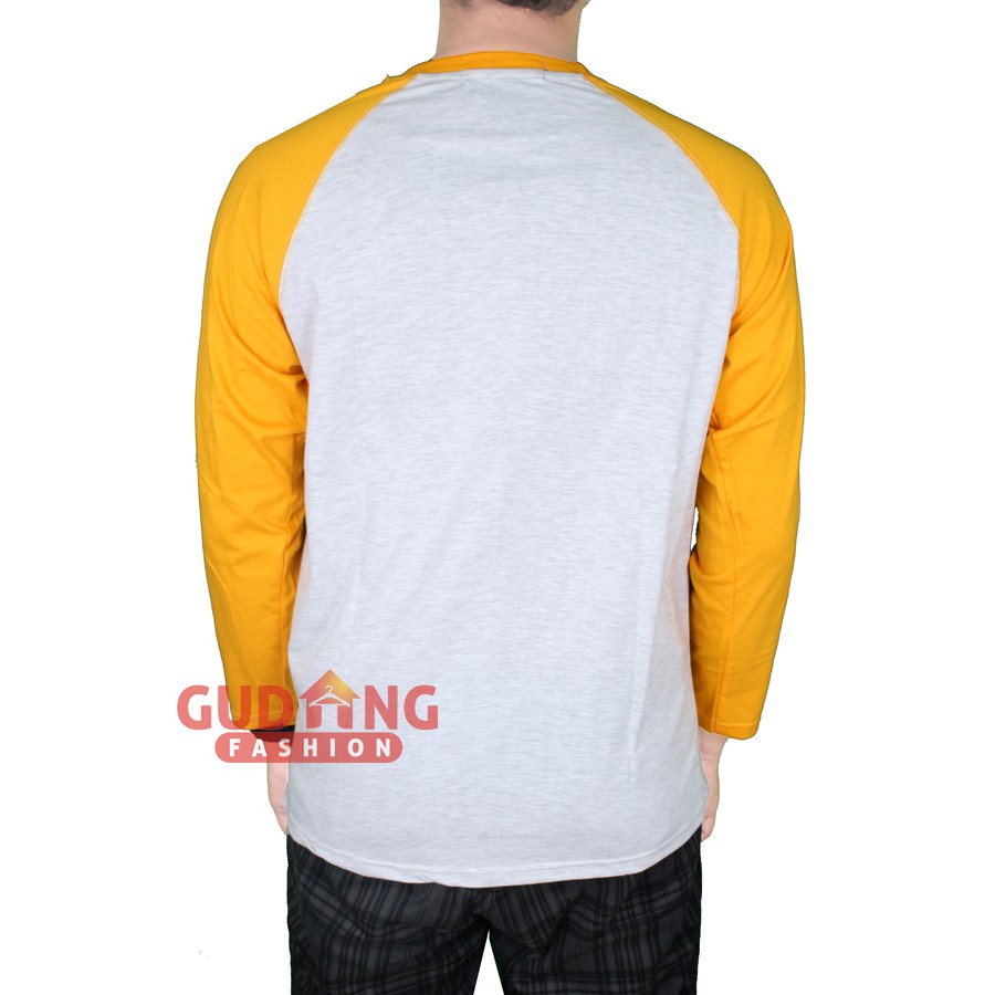 Kaos Raglan Lengan Panjang Pria PLS 93