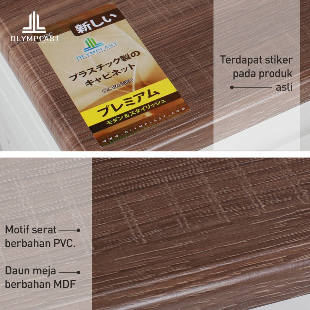 Olymplast Classic Drawer Cabinet Laci 5 Susun ODC 05 C Classic