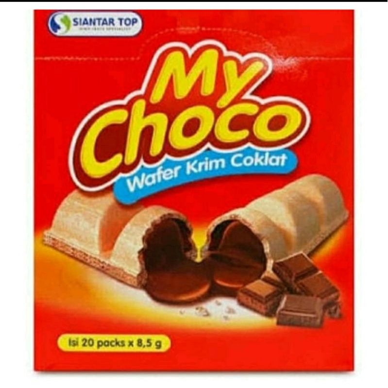 

MY CHOCO WAFER PACK ISI 20 PC X 8,5 G